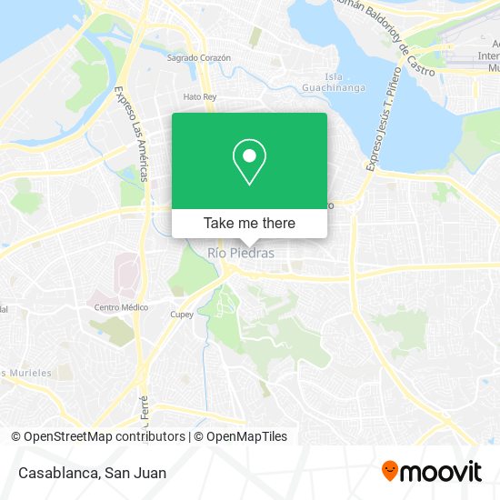 Mapa de Casablanca