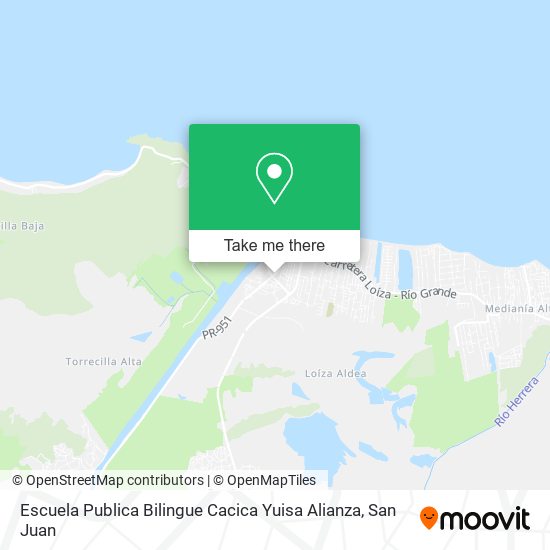 Escuela Publica Bilingue Cacica Yuisa Alianza map