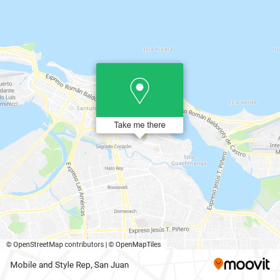 Mobile and Style Rep map