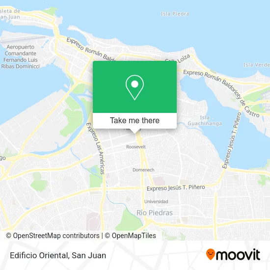 Edificio Oriental map