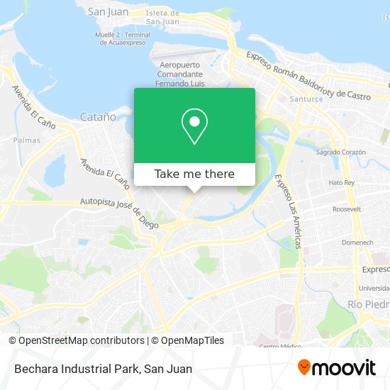 Bechara Industrial Park map