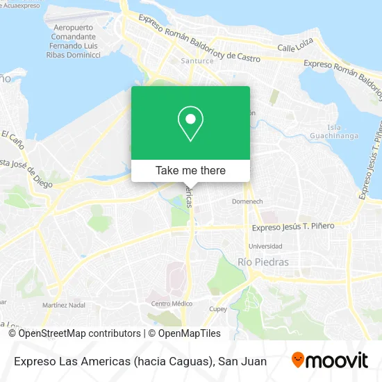 Expreso Las Americas (hacia Caguas) map