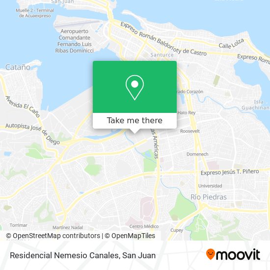 Residencial Nemesio Canales map