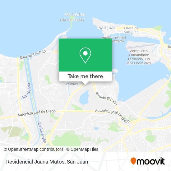 Residencial Juana Matos map