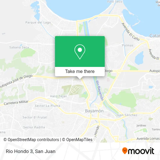 Rio Hondo 3 map