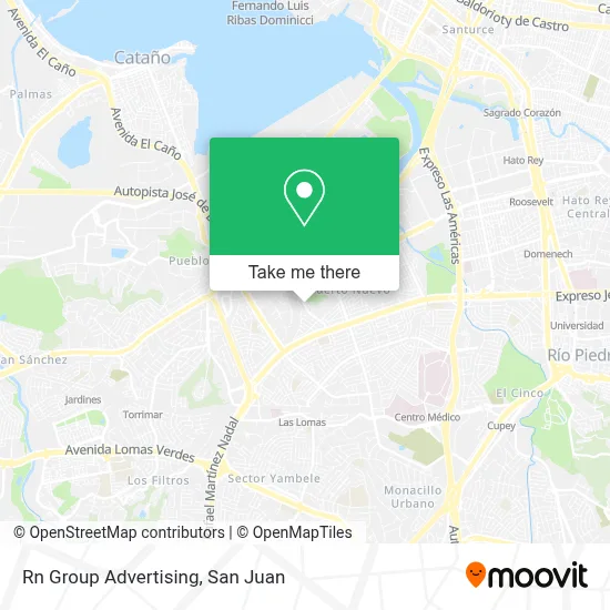Rn Group Advertising map