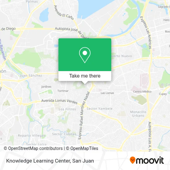 Knowledge Learning Center map