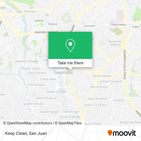 Keep Clean map
