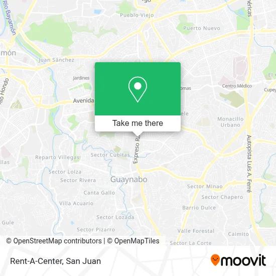 Rent-A-Center map