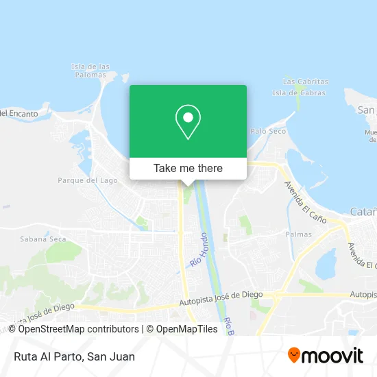 Ruta Al Parto map