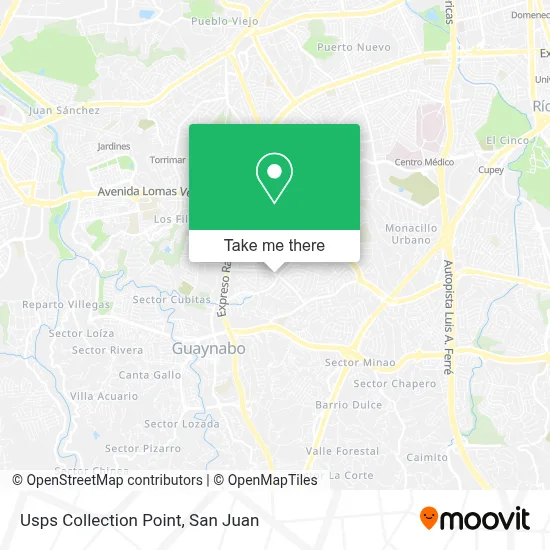 Usps Collection Point map