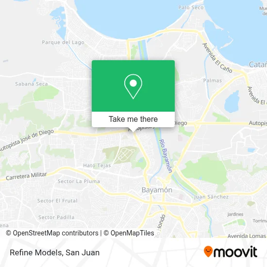 Refine Models map