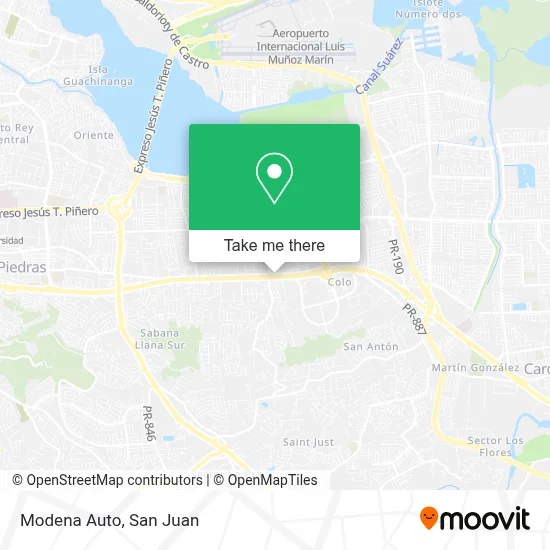 Modena Auto map