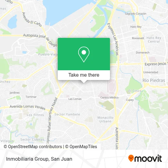 Inmobiliaria Group map