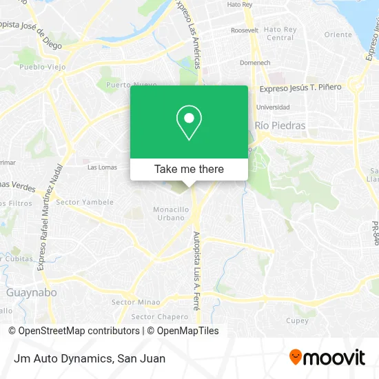 Jm Auto Dynamics map