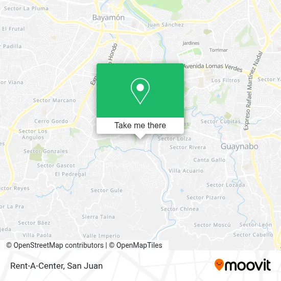 Rent-A-Center map