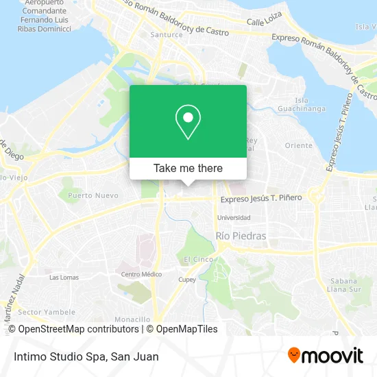 Intimo Studio Spa map