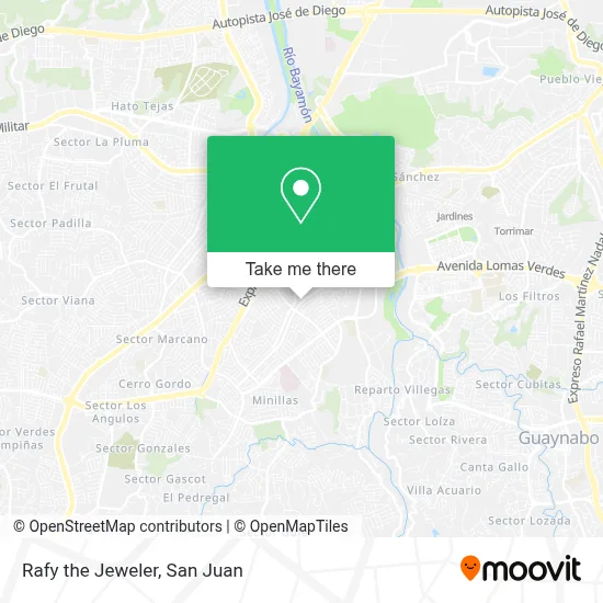 Rafy the Jeweler map