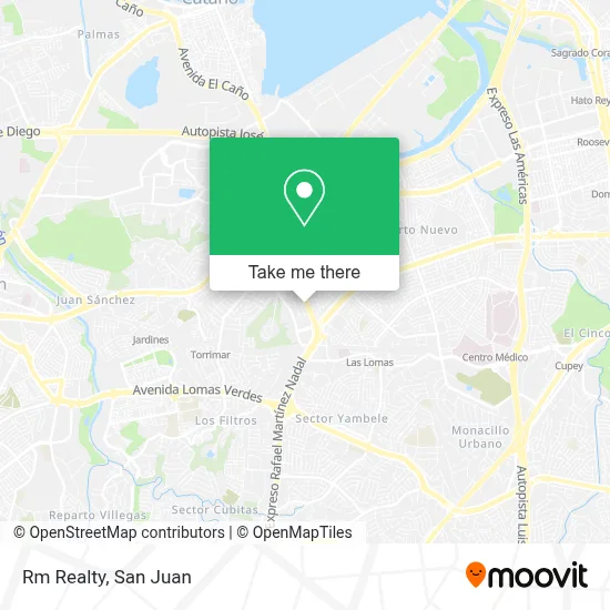 Rm Realty map