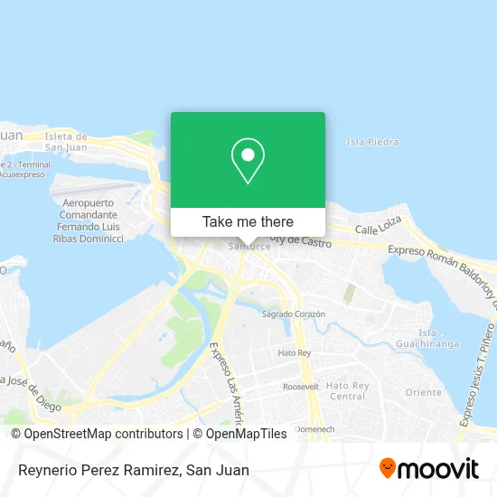 Reynerio Perez Ramirez map