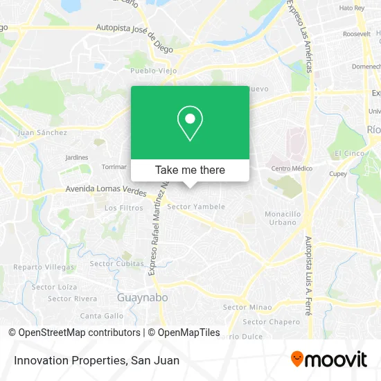 Innovation Properties map