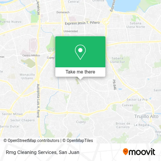 Rmg Cleaning Services map