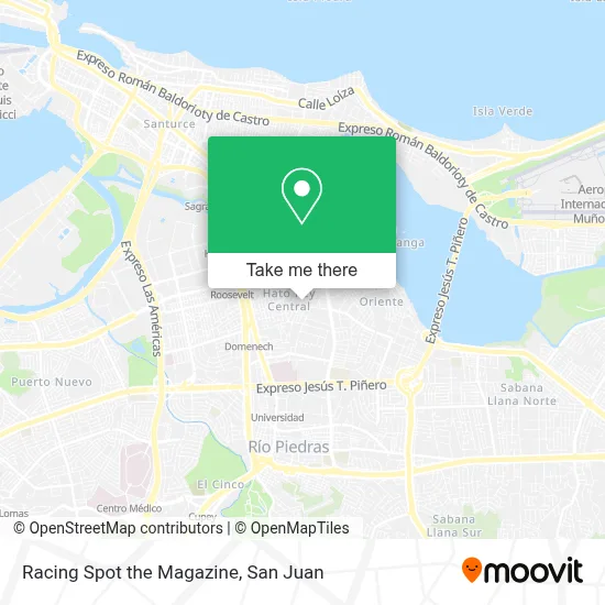 Racing Spot the Magazine map