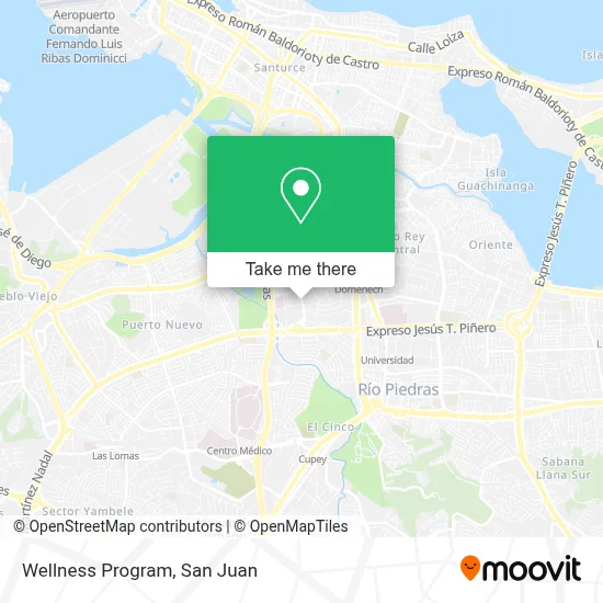 Wellness Program map