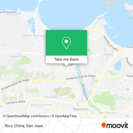 Rico China map