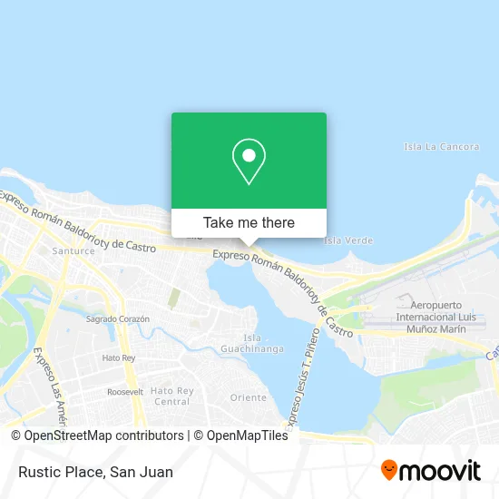 Rustic Place map
