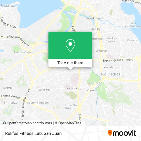 Rulifes Fitness Lab map