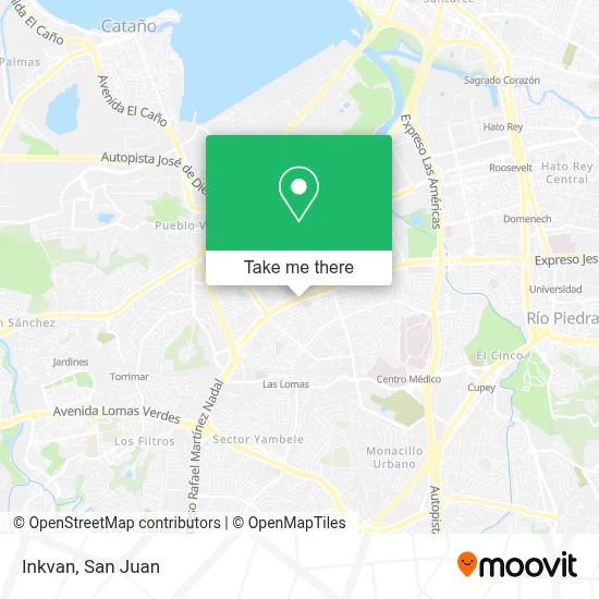 Inkvan map