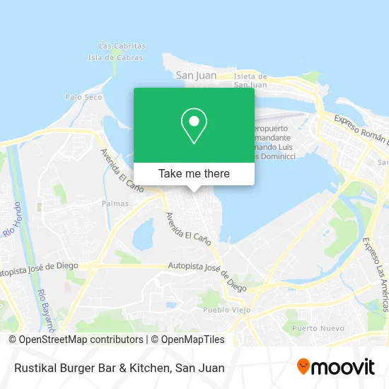 Rustikal Burger Bar & Kitchen map
