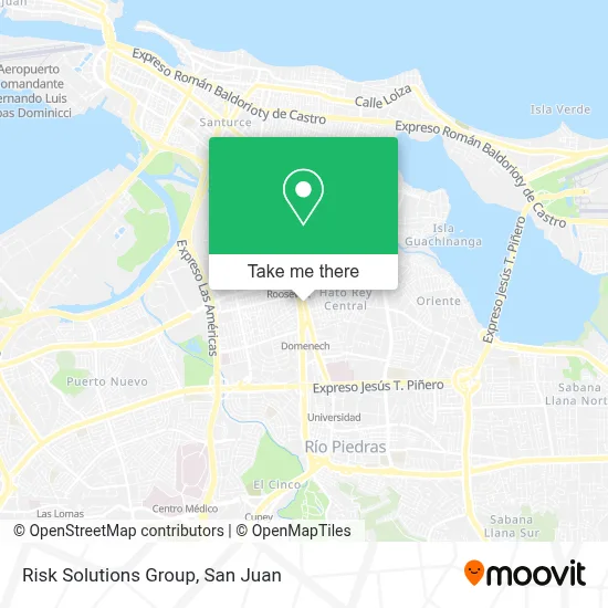 Risk Solutions Group map