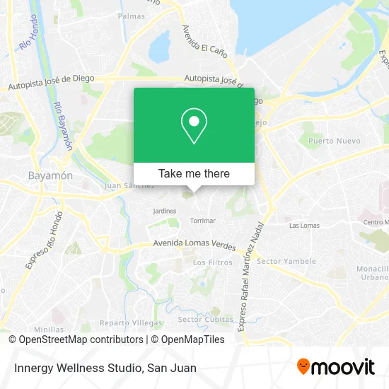 Innergy Wellness Studio map