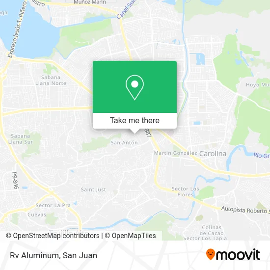 Rv Aluminum map