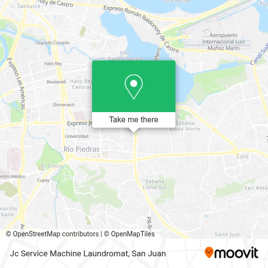 Jc Service Machine Laundromat map
