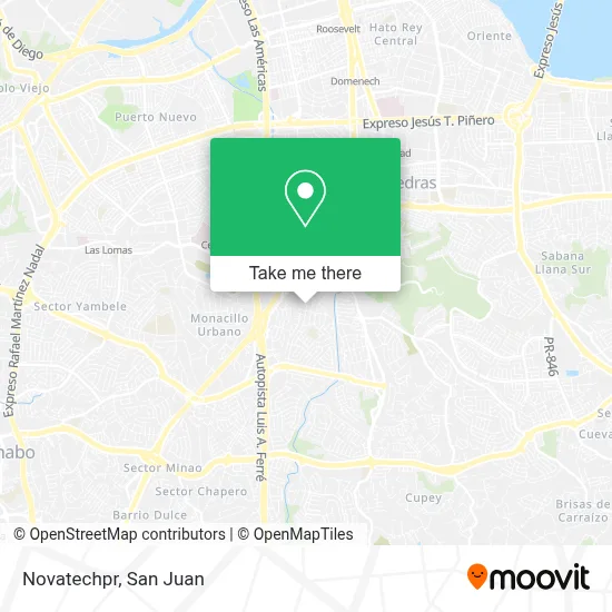Novatechpr map