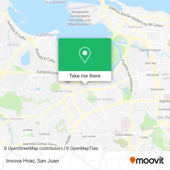 Innova Hvac map