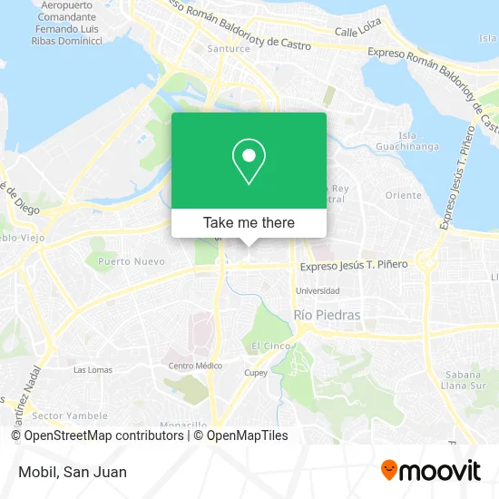 Mobil map