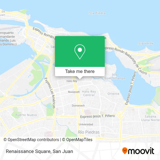 Renaissance Square map