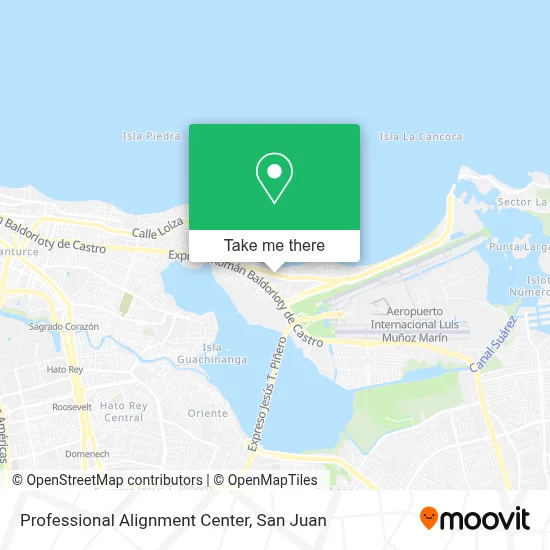 Professional Alignment Center map