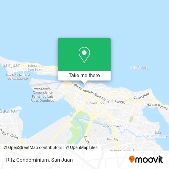Ritz Condominium map