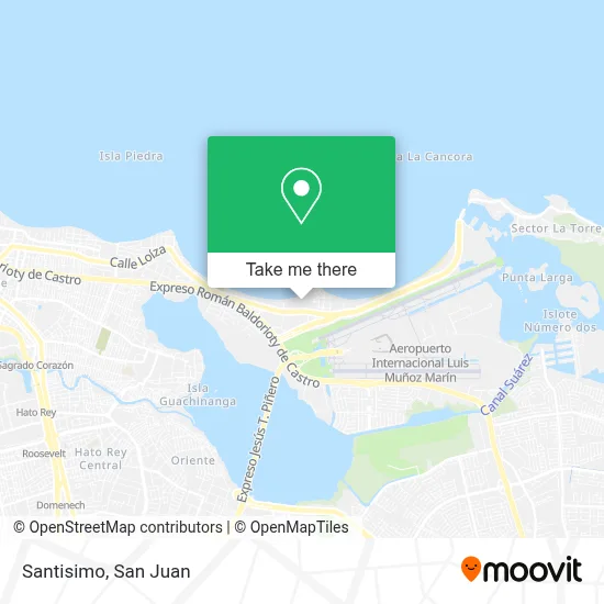 Santisimo map