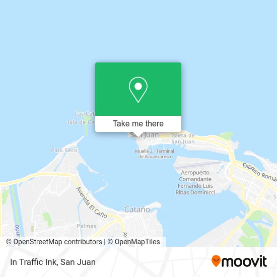In Traffic Ink map