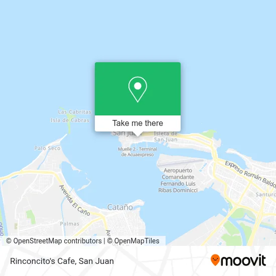 Rinconcito's Cafe map