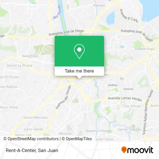Rent-A-Center map