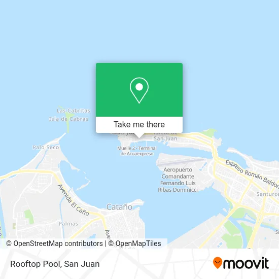 Rooftop Pool map