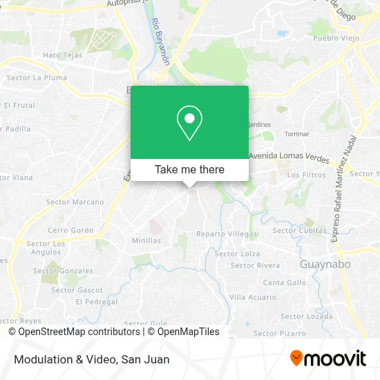 Modulation & Video map