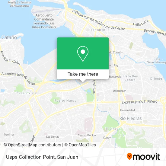 Usps Collection Point map